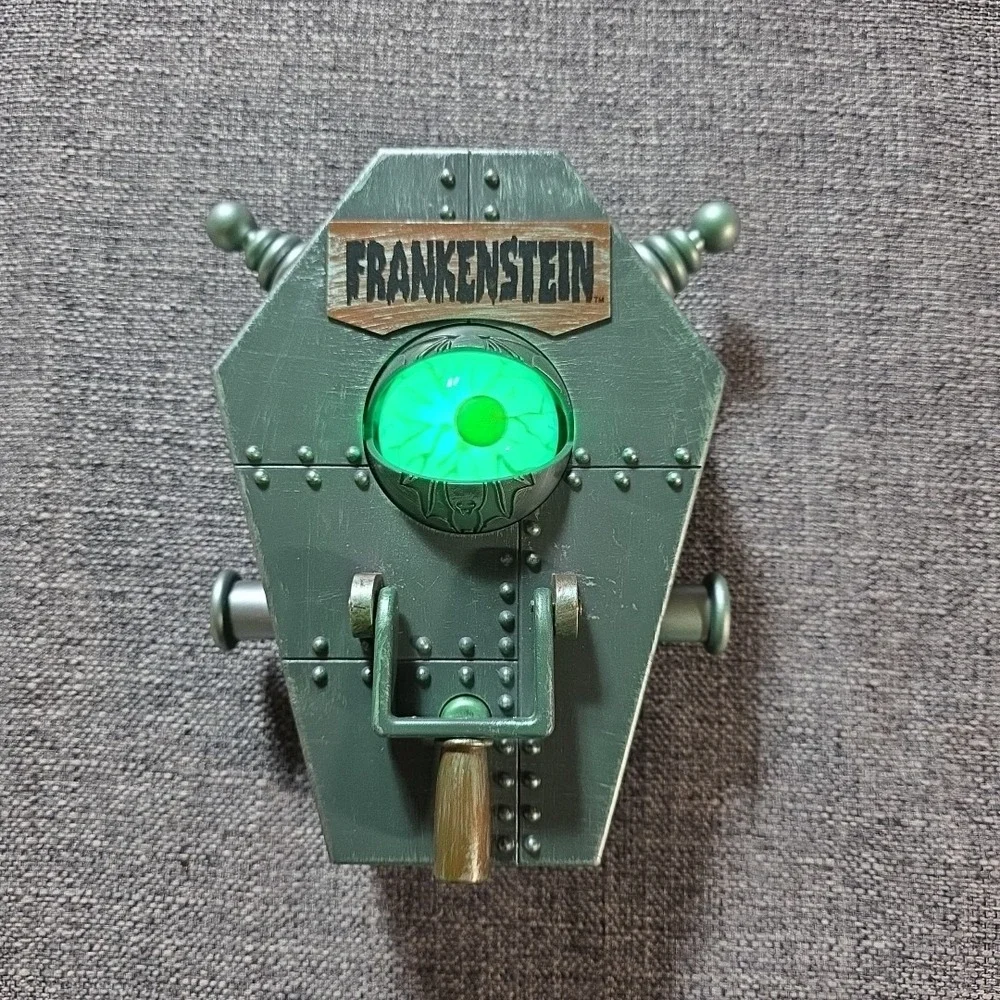 Universal Monsters Frankenstein Animated Doorbell Gemmy Halloween Prop LAST ONE!